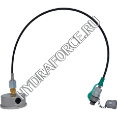 Гибкий шланг для подключения манометра, M16x2 - 1/4" BSP (Oleotec, Италия)